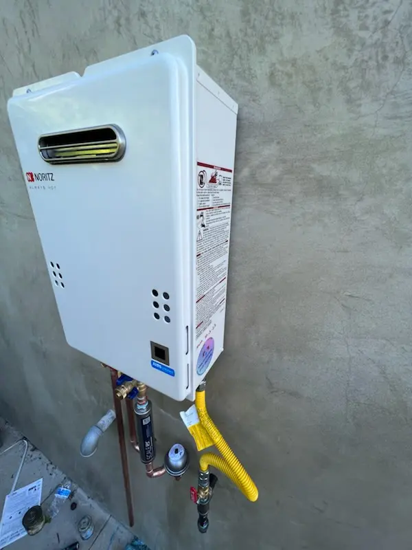 Tankless water heater installation for Pine Hill homes