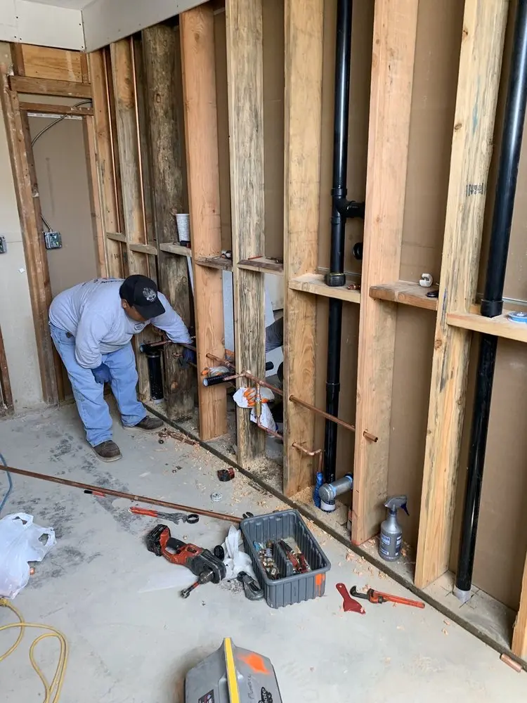 Commercial rough-in plumbing for Trenchless Sewer Repair in Pine Hill